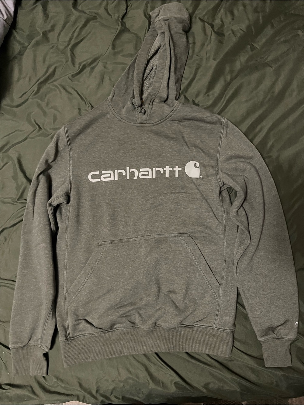 Carhartt Green Pullover Hoodie